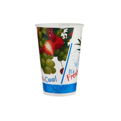 Printed Paper Juice Cup 12oz