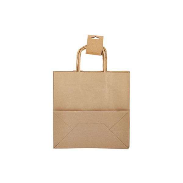 Brown Paper Bag Twisted Handle 29X15X29CM