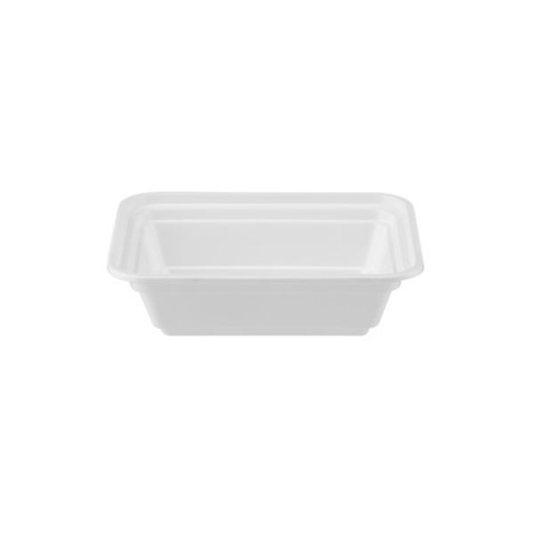 White Rectangular Container 12oz Base