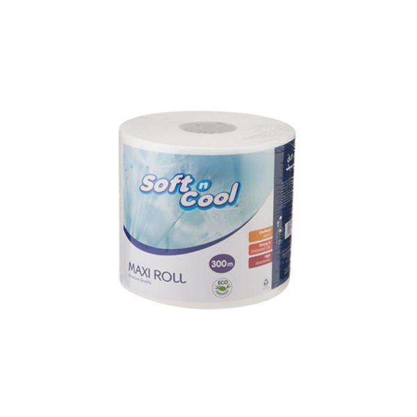Soft N Cool Embossed Maxi Roll 300m