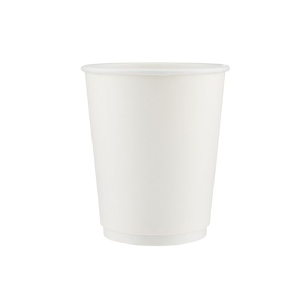 White Double Wall Paper Cup 8oz
