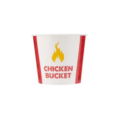 Printed Paper Chicken Bucket Small 85oz