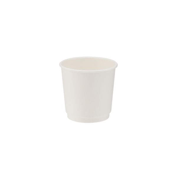 White Double Wall Paper Cup 4oz
