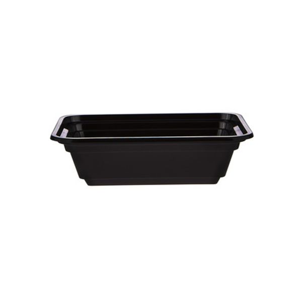 Black Rectangular Container 12oz Base