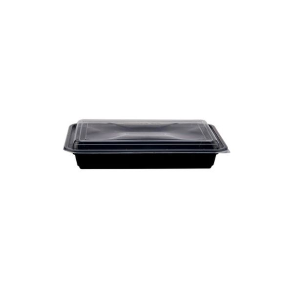 Black Rectangular Container 58oz Base