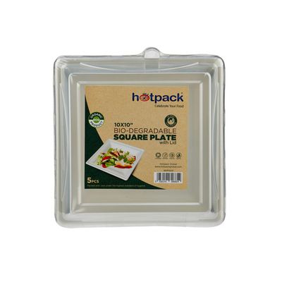 10" Square Plate