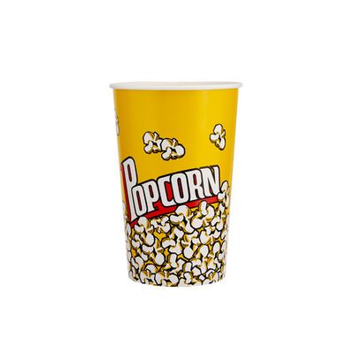 Printed Paper Popcorn Tubs 64oz