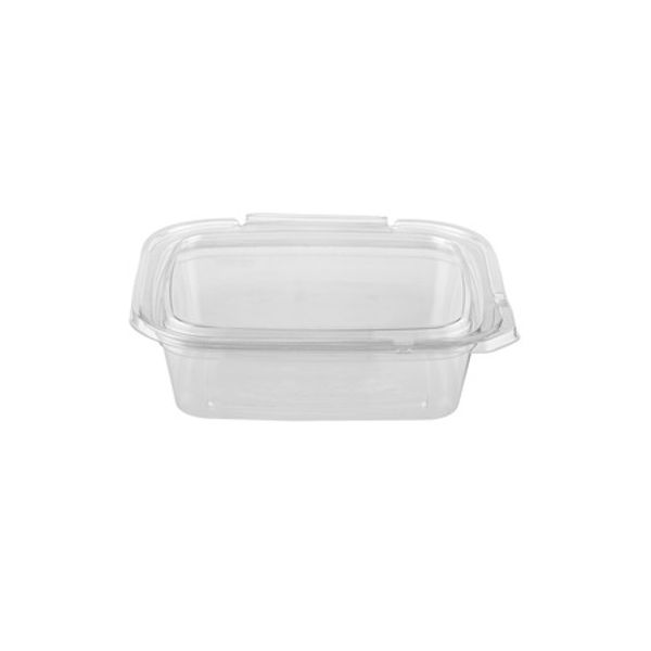 Tamper Evident Square PET Container 24oz