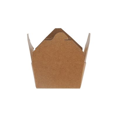 Kraft PE Take Away Box 22 oz