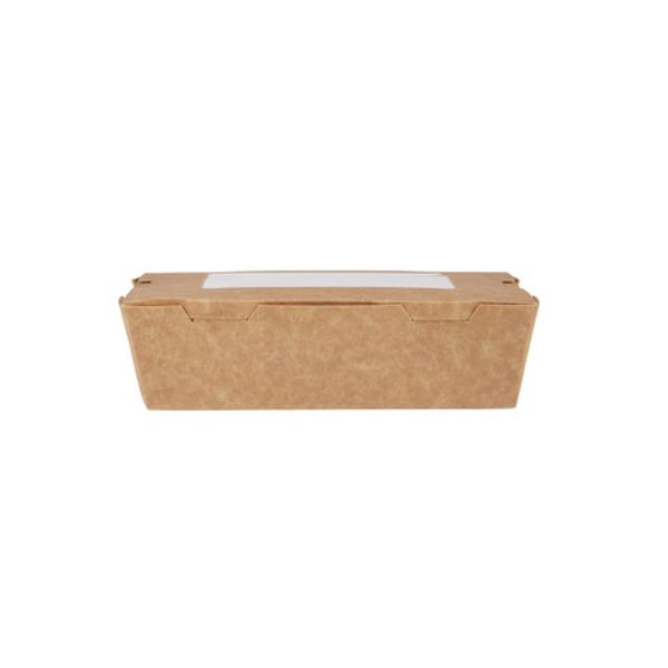 Brown Top Windw Lunch Box 150 oz