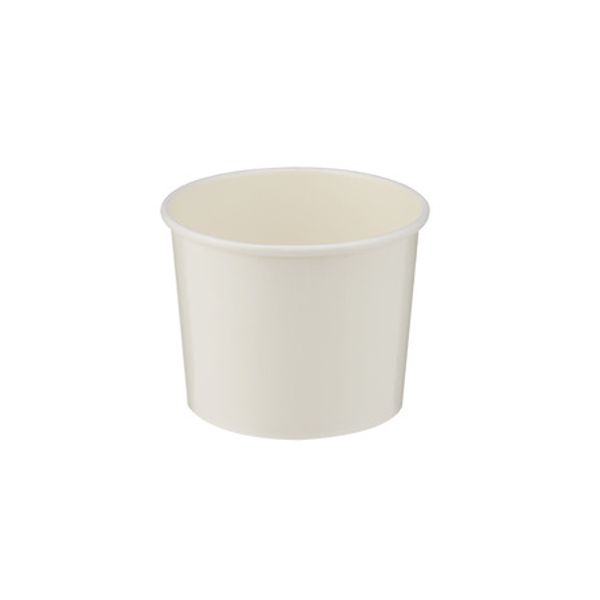 White Ice Cream Cup 13oz