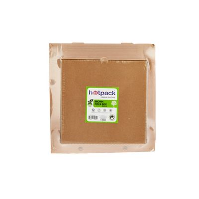 Plain Pizza Box - 280 X 280 X 42MM - 3 Ply Brown