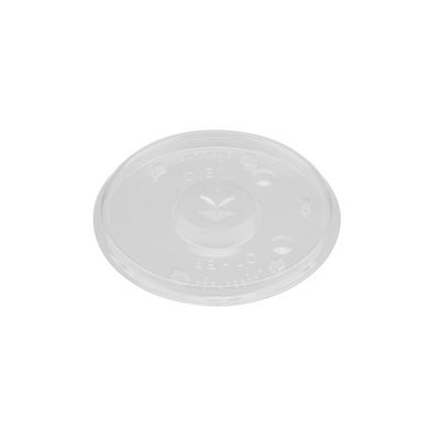 PET Flat Lid for Paper Cold Cup