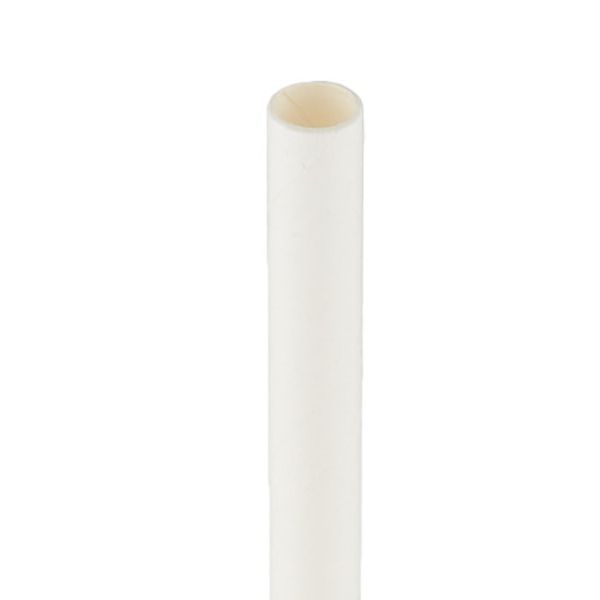 White Paper Straw 6mm