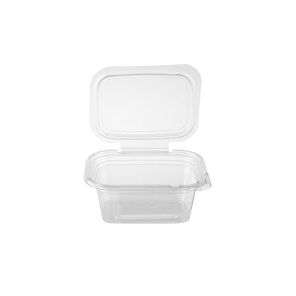 Tamper Evident Square PET Container 16oz