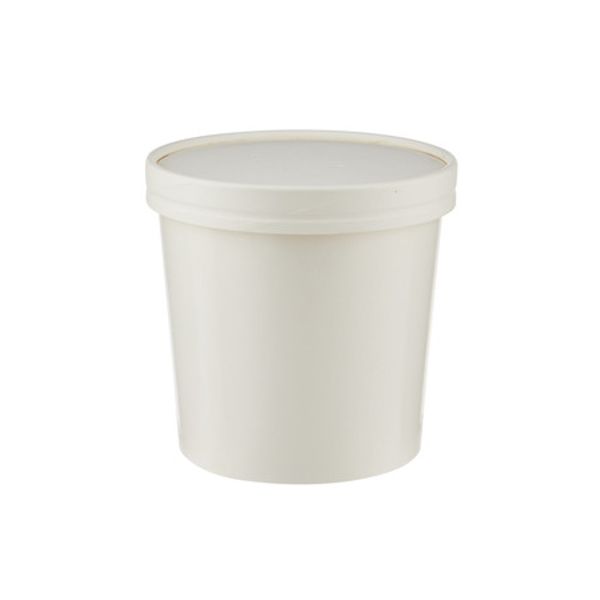 White Paper Noodle Bowl 26oz