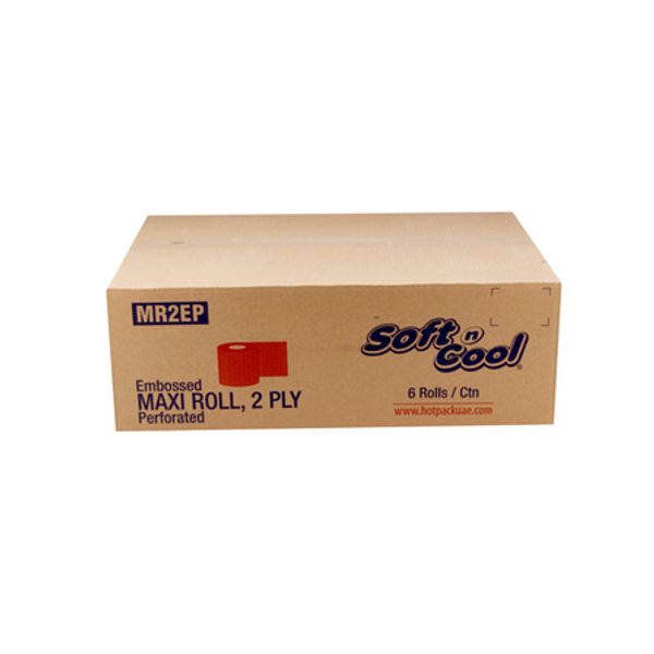 Maxi Roll 2-Ply Embossed/Perforated