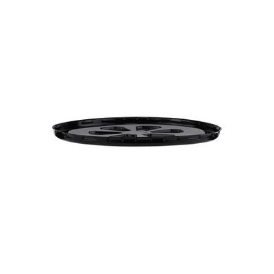 PET Black Base Cake Container 16cm + Lid