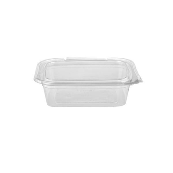 Hinged Square Deli Clear PET Container 24oz