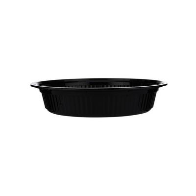 Black HD Round Container 48oz