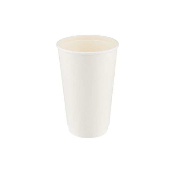White Double Wall Paper Cup 16oz