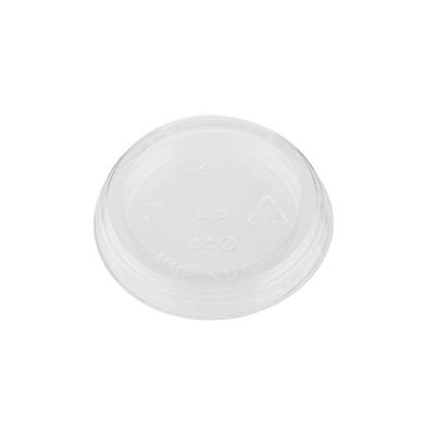 Flat Lid for Black/Clear DIA44 1oz Cup