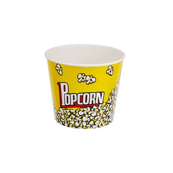Printed Paper Popcorn Tub 85oz