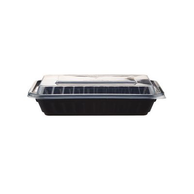 Black Base Rectangular HD Container 16oz