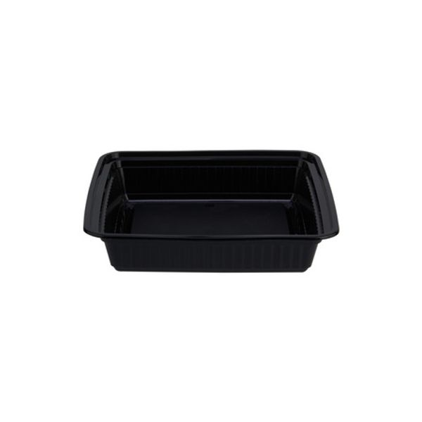 Black Base HD Rectangular Container 48oz