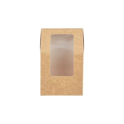 Kraft Wrap Box with Window