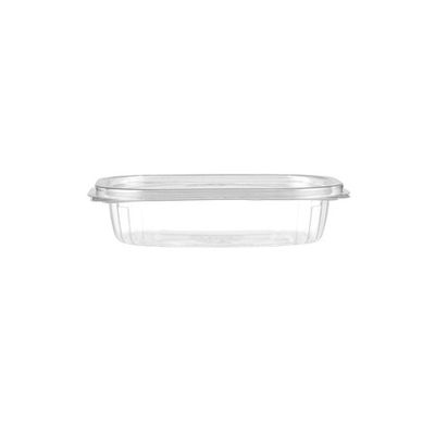 Clear PET Hinged Oval 12oz