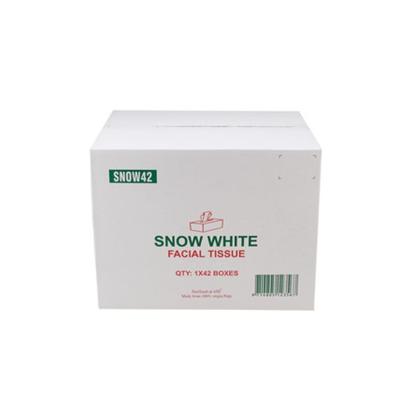 Snow White Tissue 20x20 Radisson-80x42