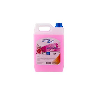 Soft N Cool Hand Wash Liquid Rose 5LTR
