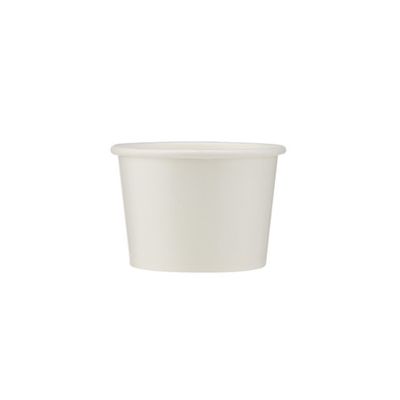 White Ice Cream Bowl 4oz