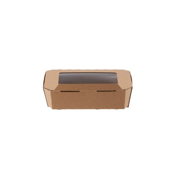 Kraft Flute Punnet 500GRM+Window