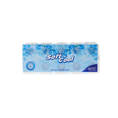 Soft N Cool Toilet Roll 400 Sheet