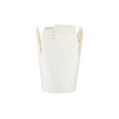 White Paper Pail Box Round 16oz