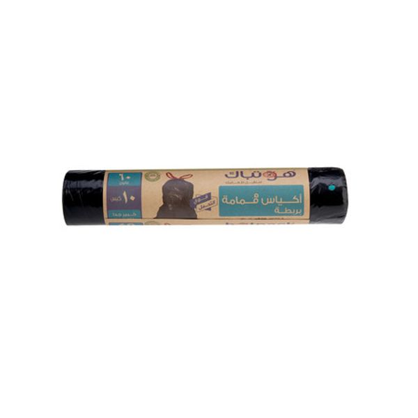 Drawstring Garbage Bag Roll H/Duty 90 X110 Cm - 60 Gallon