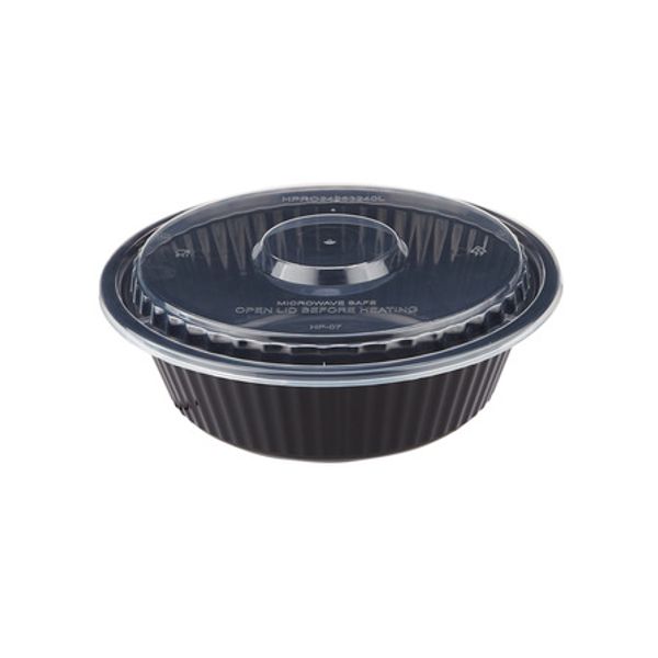 Black Base HD Round Container 32oz