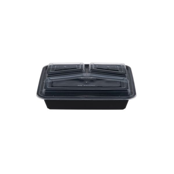 Black Microwave 3 Divider Base