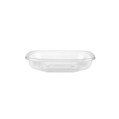 PET Clear Square Bowl 24oz (7.5)