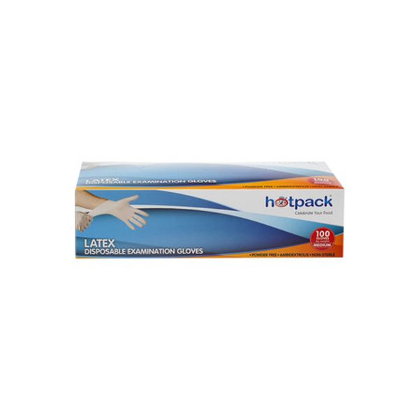 Powder Latex Gloves - M
