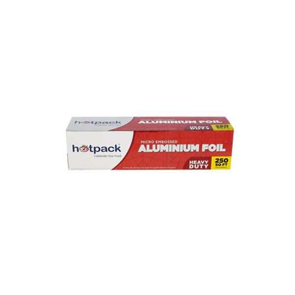 Hotpack Aluminium Foil Embossed 250 Sqft