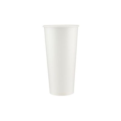 White Paper Juice Cup 22oz