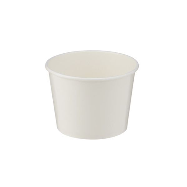 White Ice Cream Cup 16oz