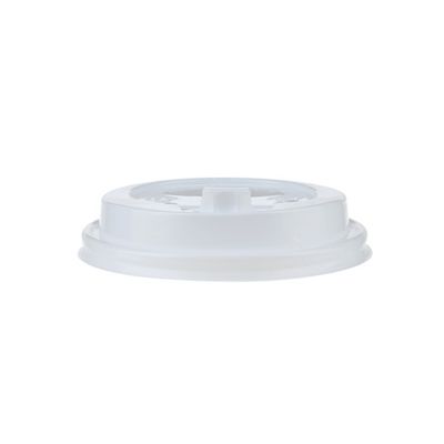 White Reclosable Travel Lid for 12/16oz