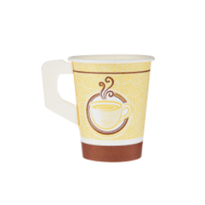 Paper Cup 9 OZ without handle yellow