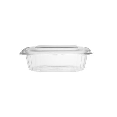 Clear PET Hinged Oval Container 750