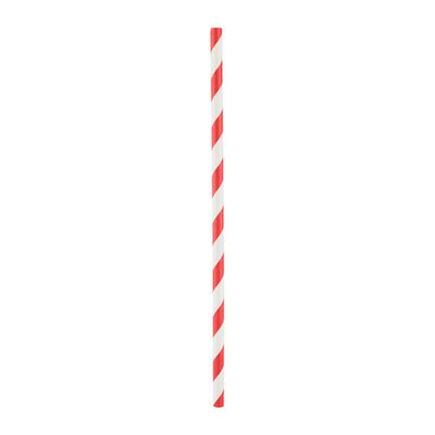 Red Paper Straw 6mm