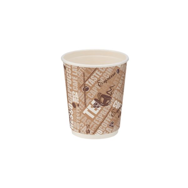 Printed Double Wall Paper Cup 8oz